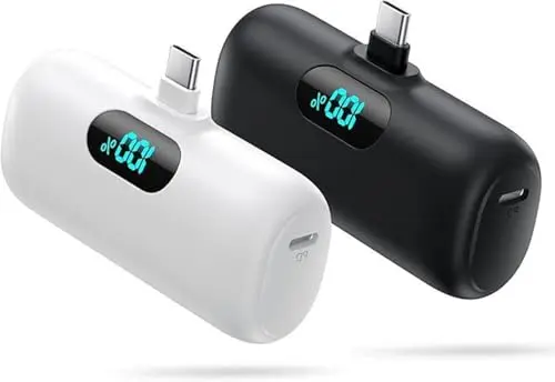 Kioson mini 5000mAh portable charger in lipstick-sized design