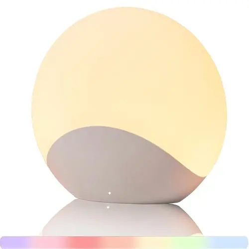IYT white silicone egg night light