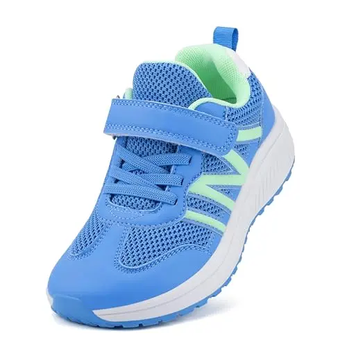 Geococcyx brand breathable trainers for kids with a wide toe box