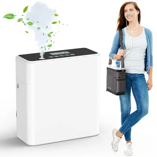 MOLECULAR PRODUCTS oxygen concentrator with backpack carry case