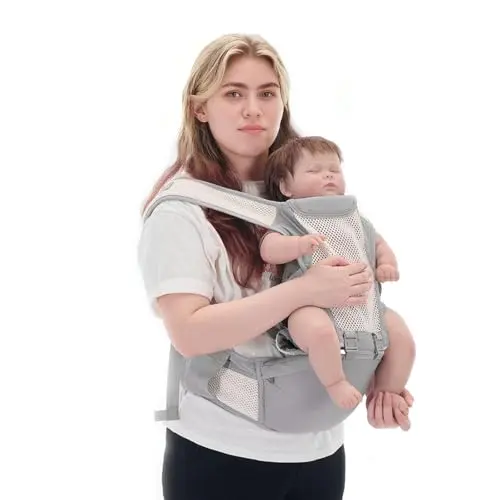 Gentle Monster lightweight structured baby carrier with mesh panels