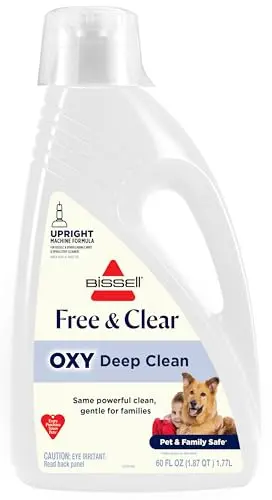 Bissell Free & Clear OXY Carpet Deep Clean Solution bottle