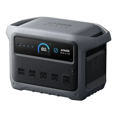 Anker SOLIX C1000 Gen 2 portable power station in gray