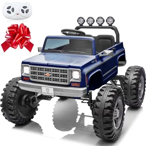 ANRLI Licensed Chevrolet Cheyenne 24V kids ride on truck