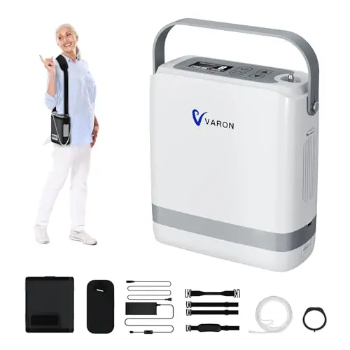 PHMSN adjustable portable oxygen concentrator with custom carrying bag