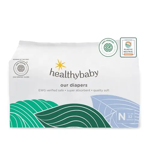 Healthybaby Our Diapers Size Newborn package with organic cotton shell