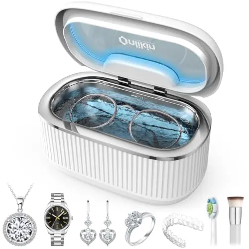 Onlikin ultrasonic jewelry cleaner machine with digital touch display