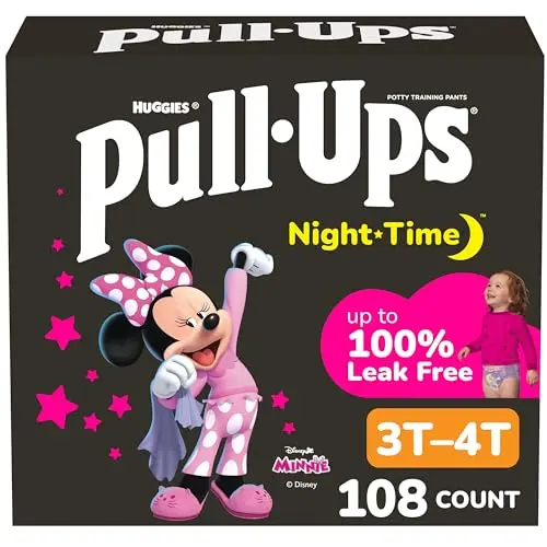 Pull-Ups Night-Time training pants for girls with Minnie Mouse design
