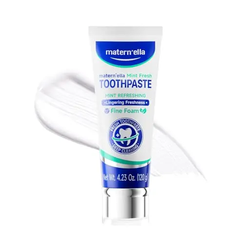 matern'ella Fluoride & SLS Free Toothpaste for sensitive gums with probiotics