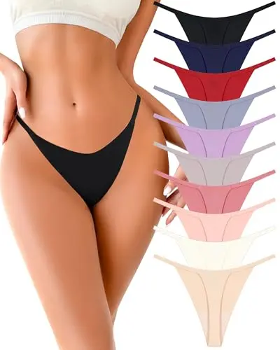 UNDER THE SEA Seamless G String Thong Underwear for Women