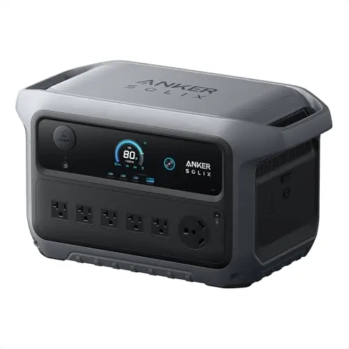 Anker SOLIX C2000 Gen 2 portable power station in gray