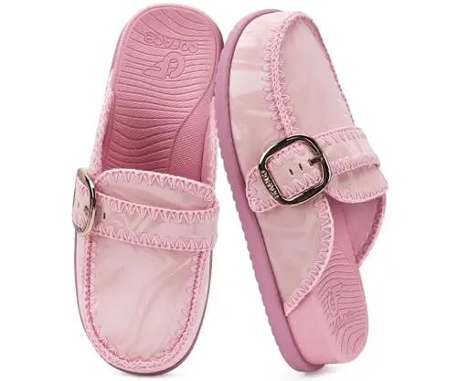 COFACE Clogs for Women in pink with slip-on design