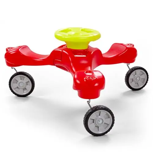 Simplay3 Boomerang Bike ride-on trike for multiple toddlers
