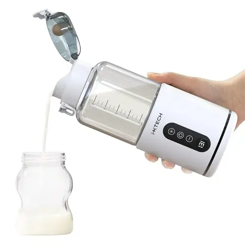 IXTECH BBY02 portable water warmer with 10 oz capacity in white
