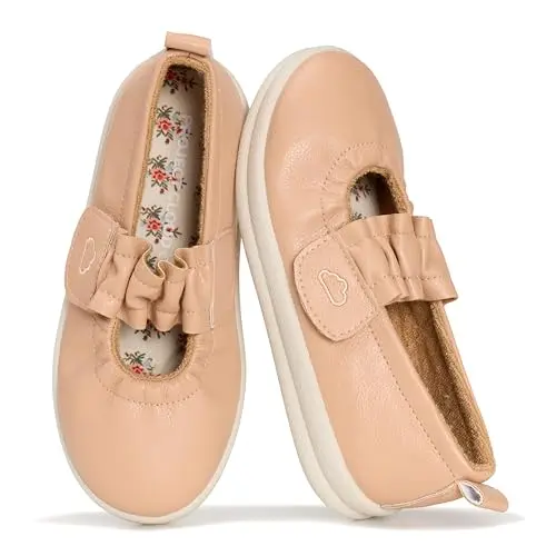 Project Cloud Toddler Mary Jane Flat Shoes for girls in blue color