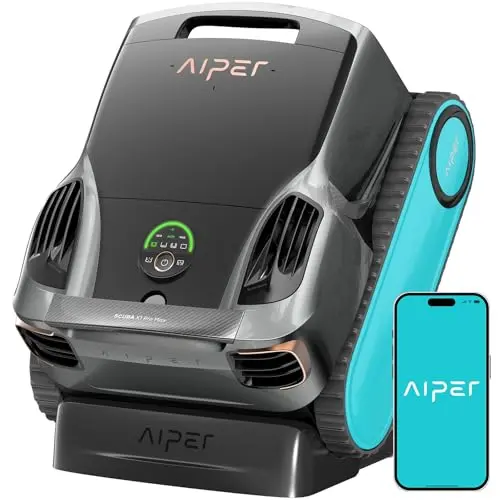 AIPER Scuba X1 Pro Max all-in-one robotic pool cleaner and skimmer